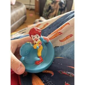 McDonalds Happy Meal Toy Baby Ronald Dinosaur Rocker 2011 McDonald Float Bath